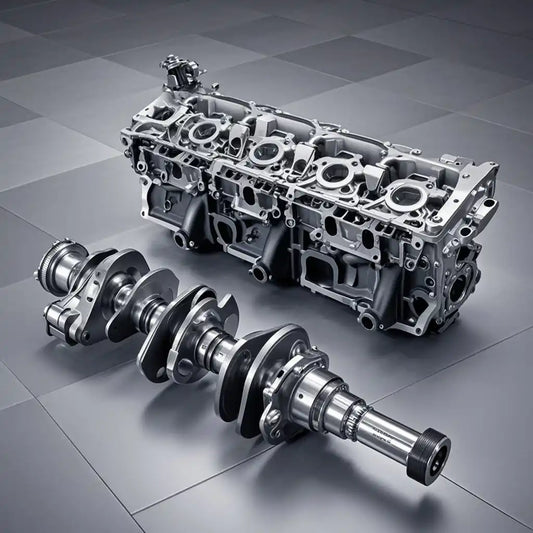 CISON 44CC 1/6 Scale Flathead V8 Gas Engine Model Kit - Water-Cooled 4-Stroke Internal Combustion Engine