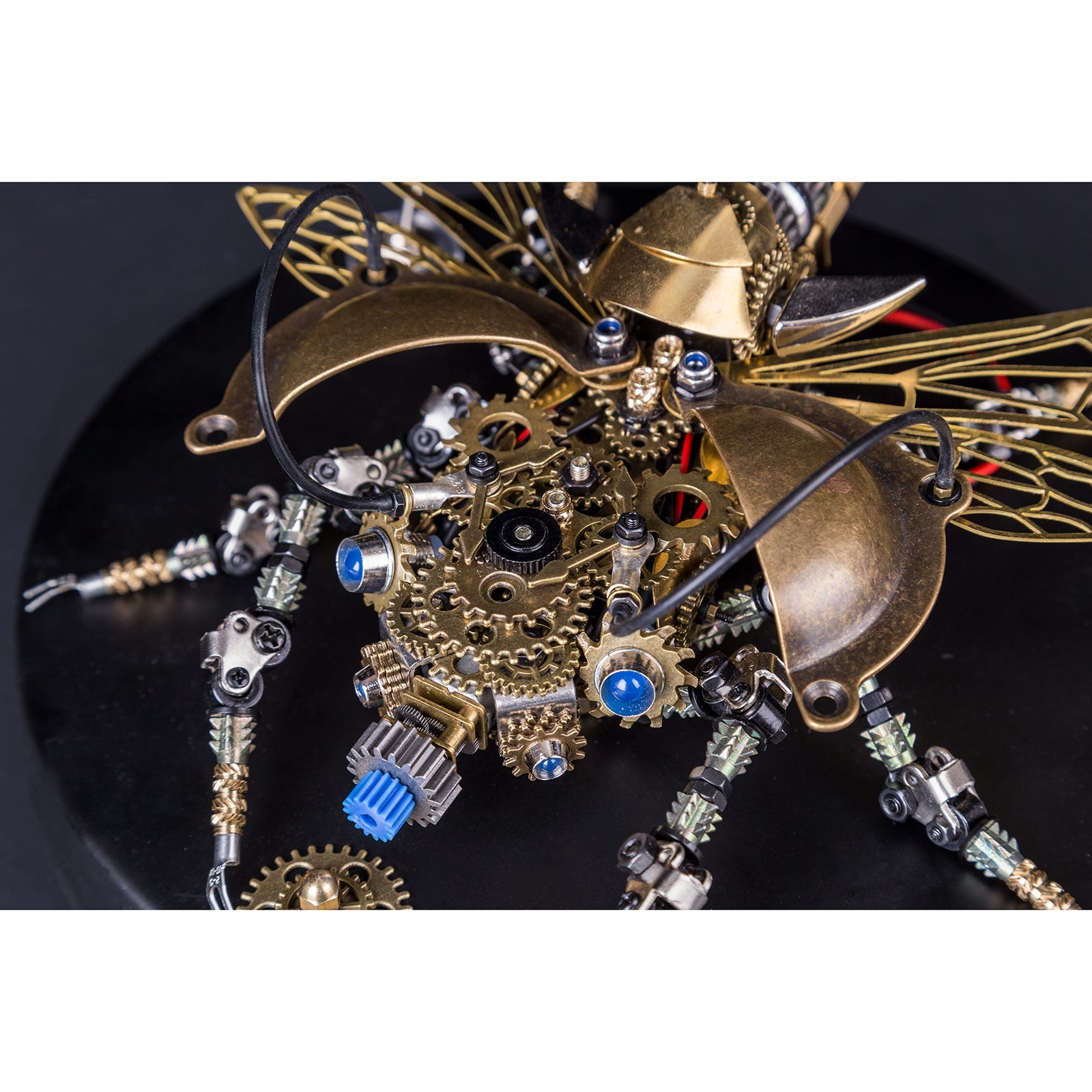 Mechanical 3D Beetle Puzzle Kit with Voice Control and Light - DIY Metal Craft for Creative Minds DIY Engine Diyengmod