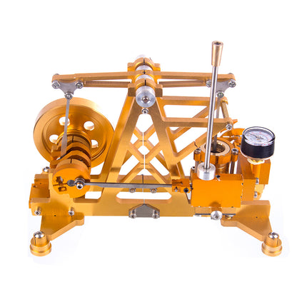 Watt Steam Engine Reactor Model with Boiler Generator - Educational Desktop Steam Pump Toy Steam Engine Diyengmod