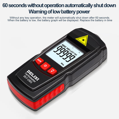 Non-Contact High Precision Laser Tachometer Measuring Device - DIYEngMod Accessories Diyengmod