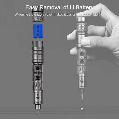 Compact Electric Precision Screwdriver Set for DIY Electronics and Model Maintenance All Accessories Diyengmod