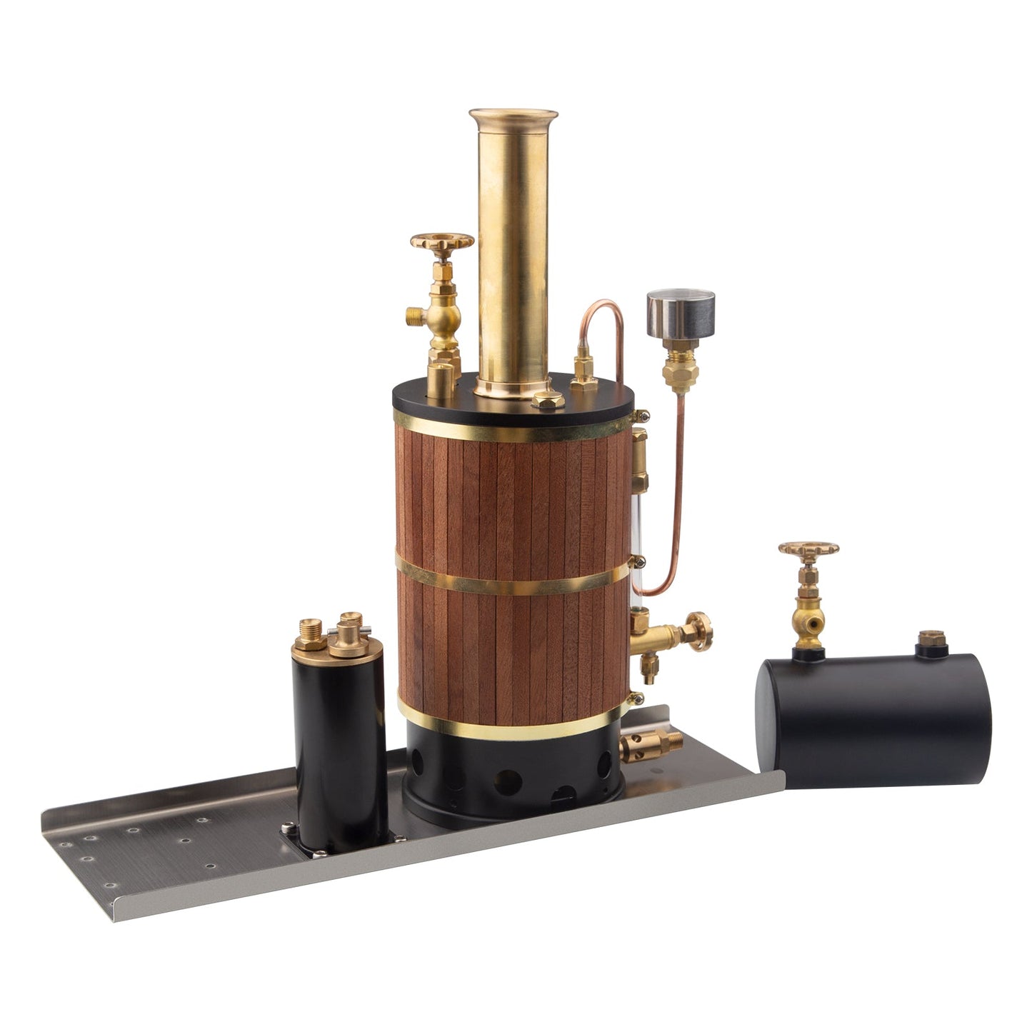 Compact Vertical Steam Boiler Model for Marine Engine - 230ml Capacity Steam Engine Diyengmod