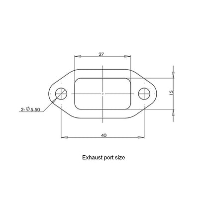 DLE55 55CC 2-Stroke Air-Cooled Gas Engine for RC Aircraft with Side Exhaust RC Airplane Diyengmod