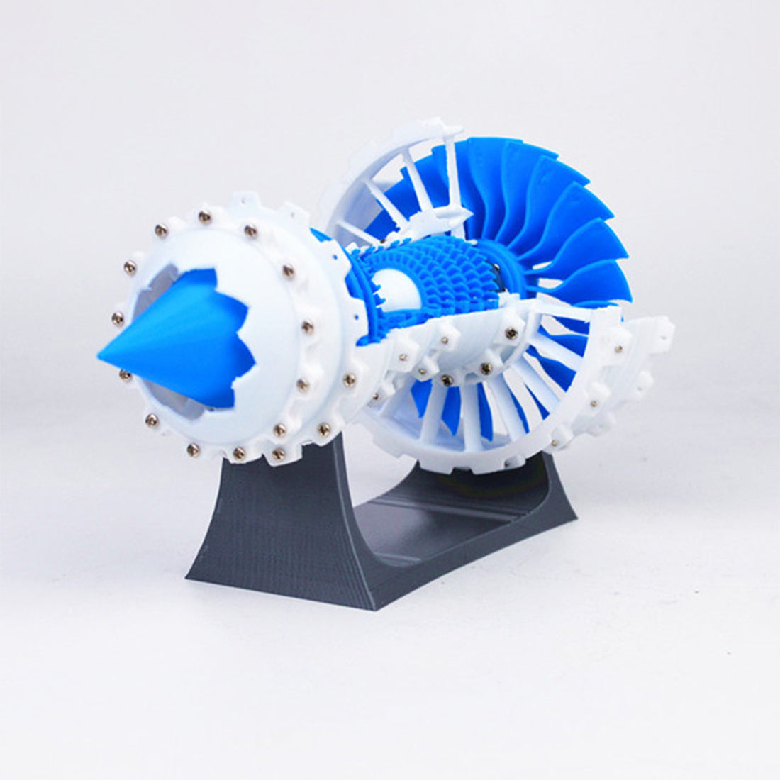 3D Printed Turbofan Engine Model - Aviation STEM Educational Toy Engine Models Diyengmod