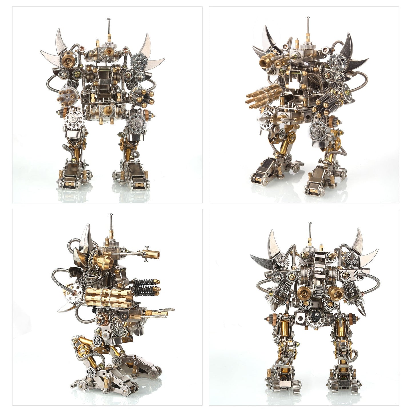 Magnetic Mecha 3D Metal Puzzle Kit - DIY Assembly Model for All Ages 3D Puzzle Model Kit Diyengmod