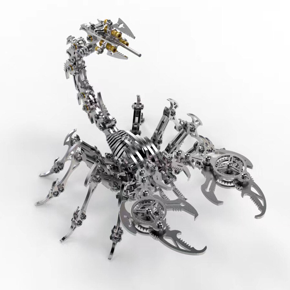 Metal Scorpion 3D Jigsaw Puzzle Kit - DIY Detachable Model Game DIY Engine Diyengmod