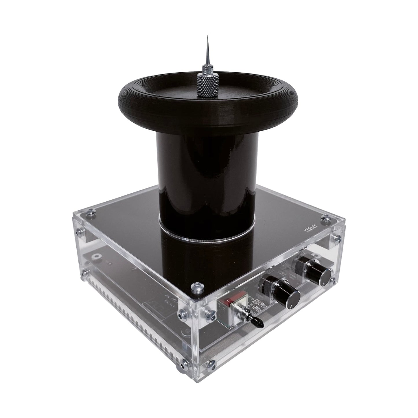 Bluetooth-Enabled 2-in-1 Tesla Coil with 25cm Lightning Display and Music Function Diyengmod