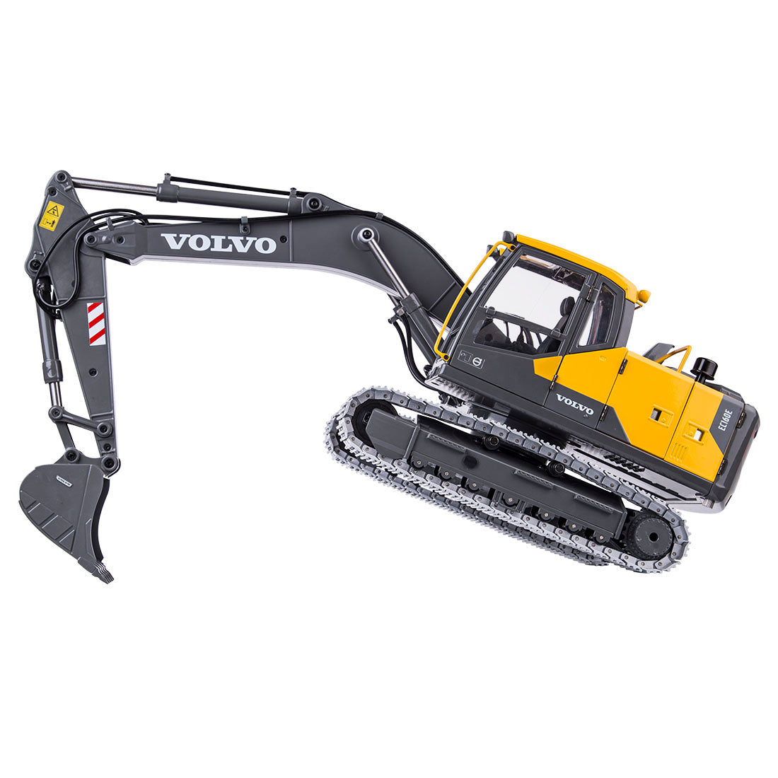 DOUBLE E 1:14 Remote Control Metal Excavator with Electric Cylinder - 2.4G Engineering Construction Vehicle RTR RC Truck Diyengmod