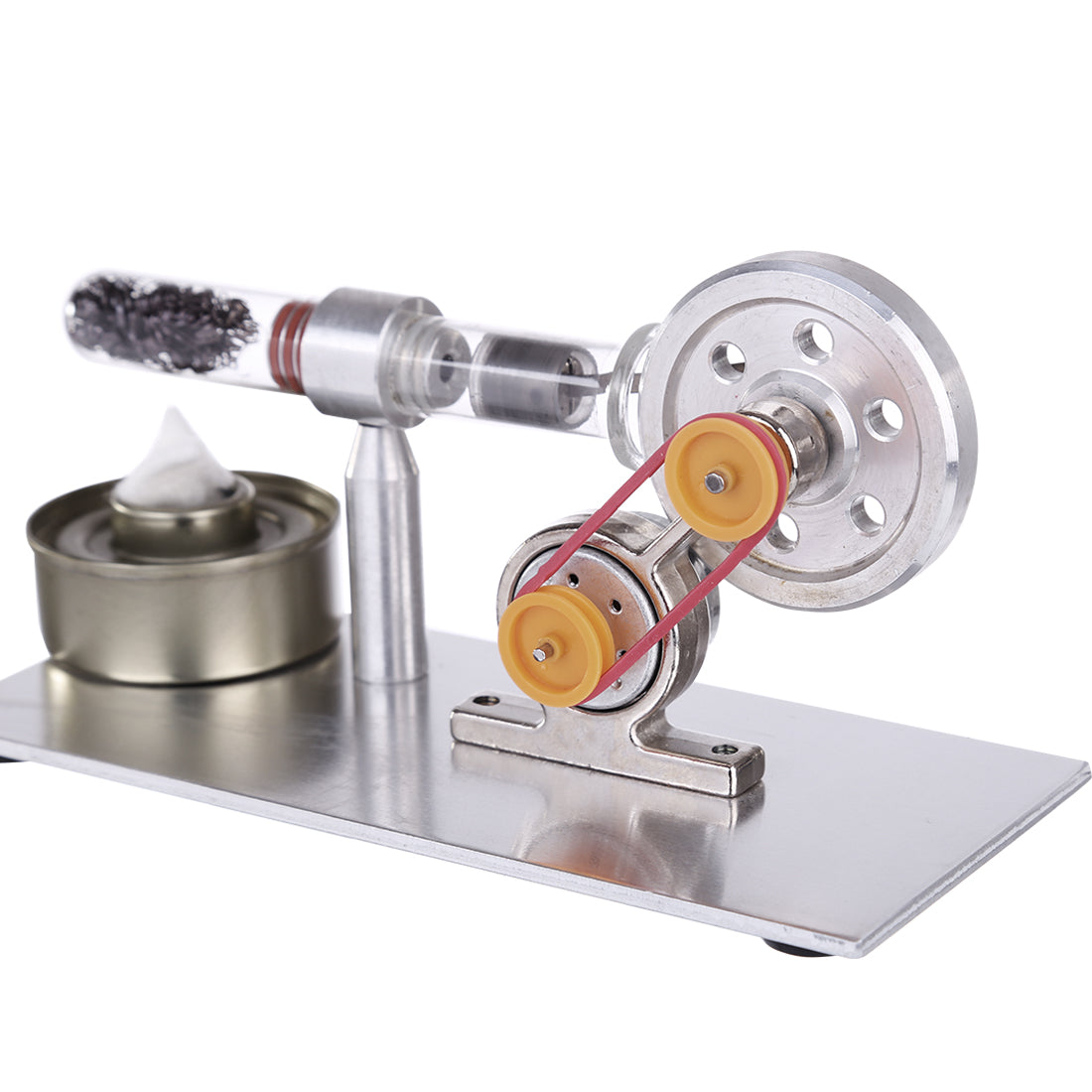 Single Cylinder Stirling Engine Experimental Generator Kit - DIY Model Stirling Engine Diyengmod