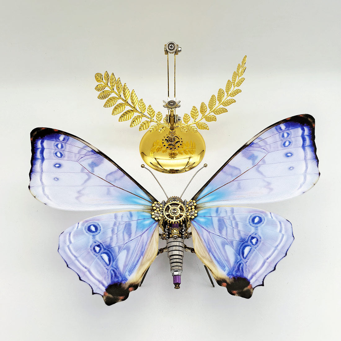 Iridescent 3D Metal Butterfly Model Kit - DIY Art Assembly for Collectors 3D Puzzle Model Kit Diyengmod