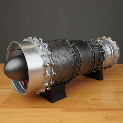 DIY 1/20 Scale WS-15 Turbofan Engine Model Kit - Functional Assembly with 150+ Pieces for Aviation Enthusiasts DIY Engine Diyengmod