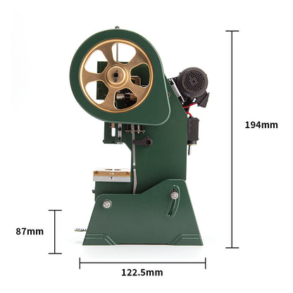 Electric Functional Punch Press Model - RETROL Simulated Metal for Collectors and DIY Enthusiasts Engine Model Diyengmod