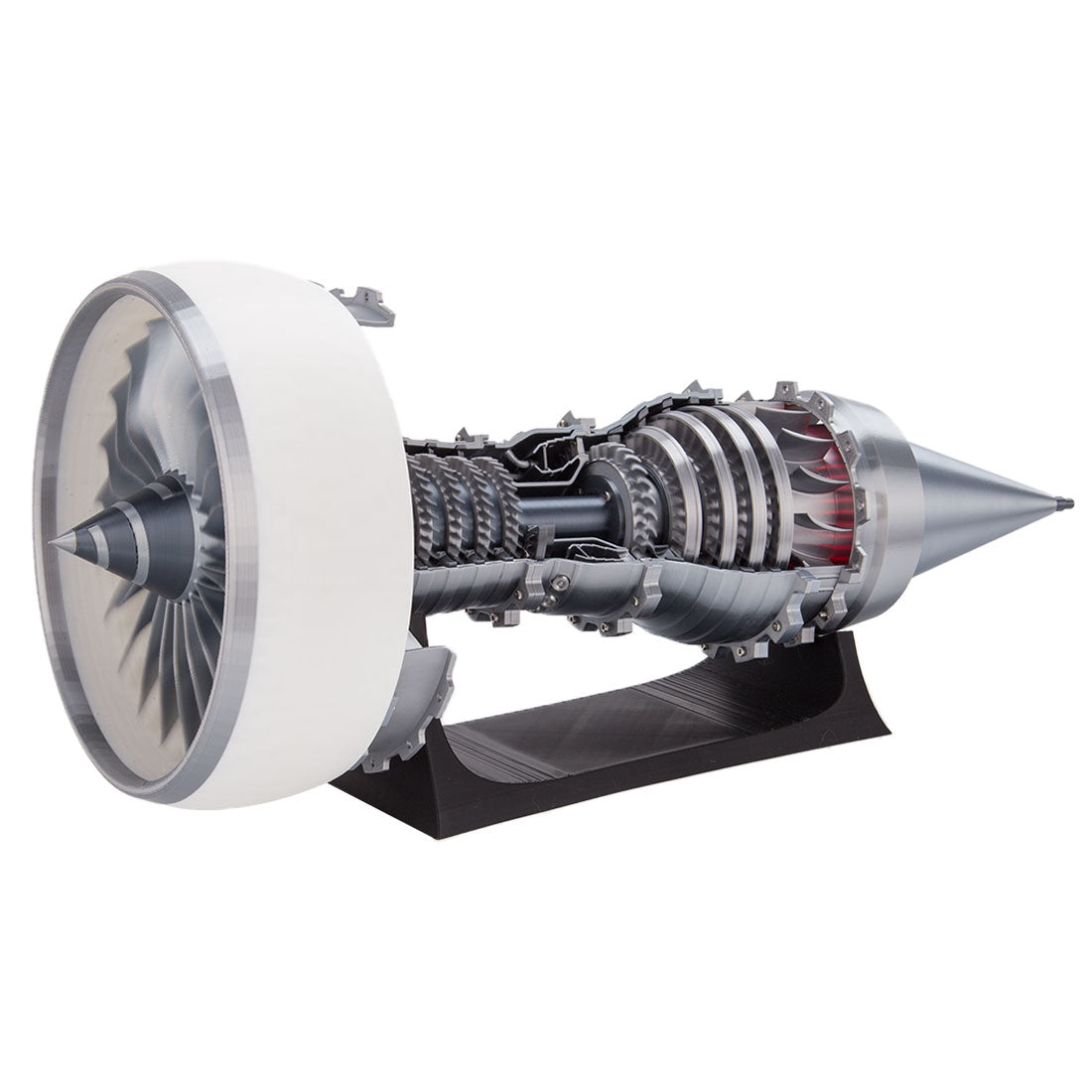 SKYMECH TRENT900 1/15 Scale 3D Printed Functional Turbofan Engine Model (Electric Light Ready-to-Run) Engine Models Diyengmod