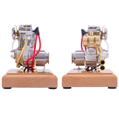 RETROL R31 Vintage V-Twin 4.2CC Four-Stroke Gasoline Engine Model for Motorcycle Enthusiasts Engine Model Diyengmod