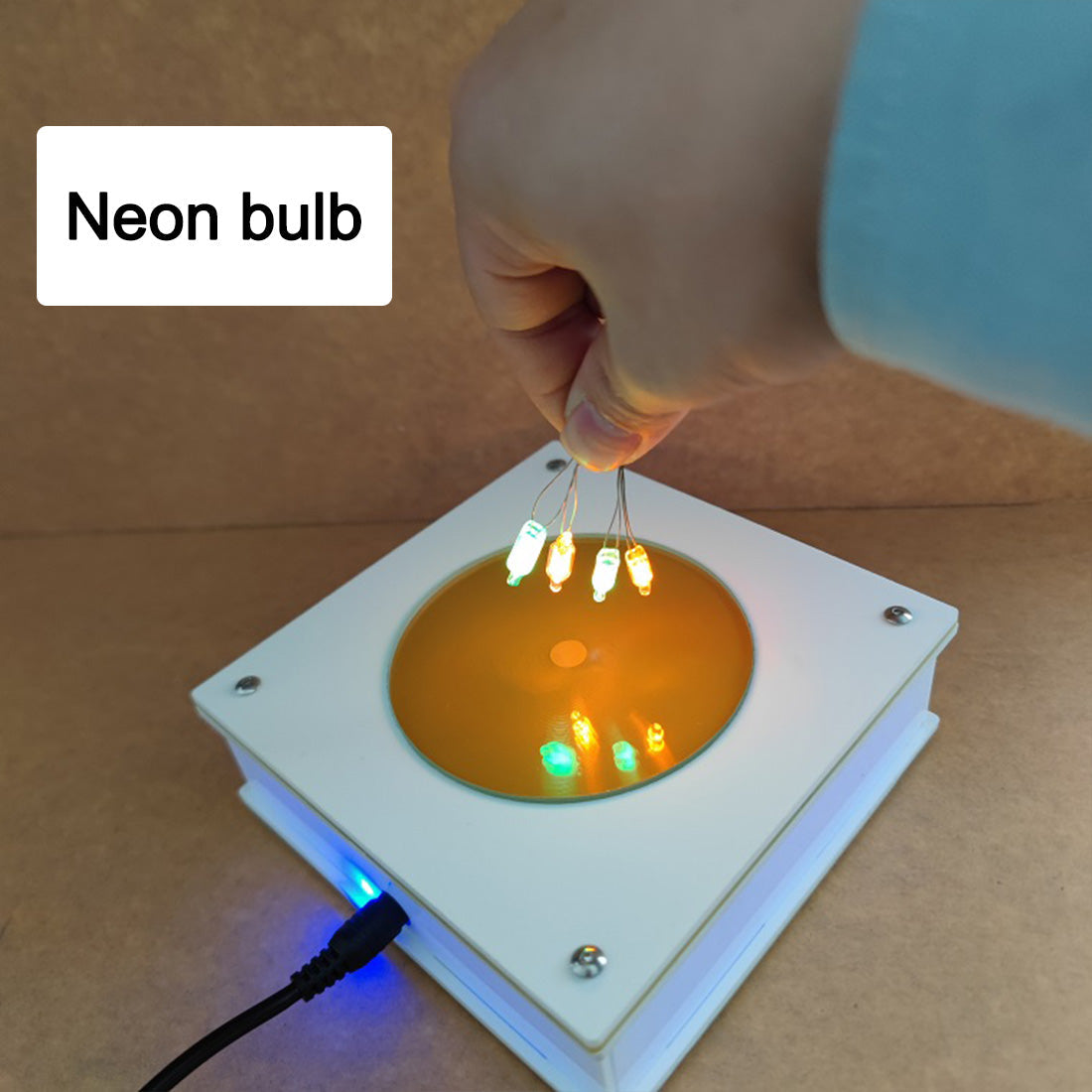 Magical High-Power Flat Tesla Coil for Science Experiments and Creative Play Engine Model Diyengmod