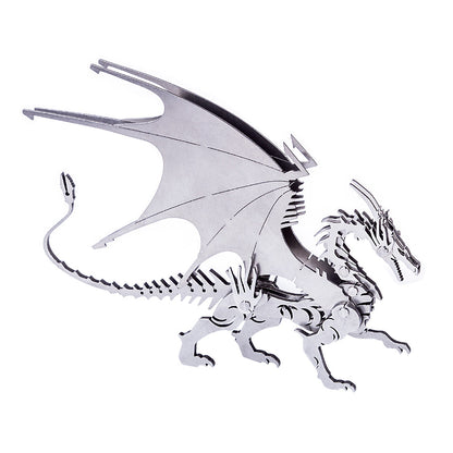 Metal Dragon 3D Puzzle DIY Kit - Creative Assembly Model for Teens and Adults 3D Puzzle Model Kit Diyengmod