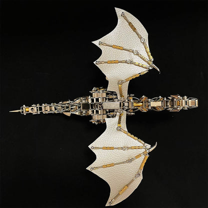 Steampunk Flying Dragon 3D Metal Assembly Model Kit - 600+ Pieces DIY Craft 3D Puzzle Model Kit Diyengmod