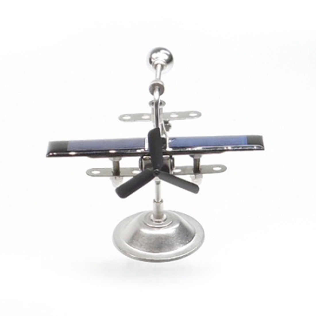 Solar-Powered Mechanical Aircraft Model with Rotating Design - Educational Tech Toy Engine Models Diyengmod