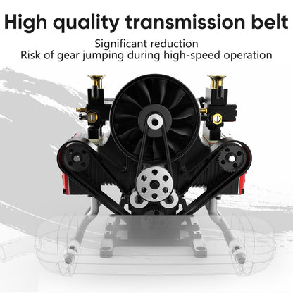 TOYAN FS-B400 14cc Boxer Engine Model Kit - Horizontal Opposed 4 Cylinder Nitro H4 Engine Toyan Engine Diyengmod