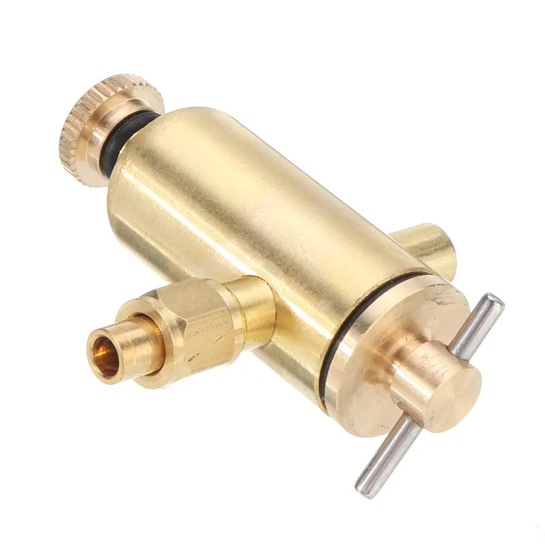 Brass Oil Injector Lubrication Tank for DIY Steam Engine Models Steam Engine Diyengmod