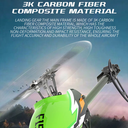 YU XIANG F150 RTF Brushless RC Helicopter Model with 6CH Remote Control - 2.4G Technology RC Airplane Diyengmod