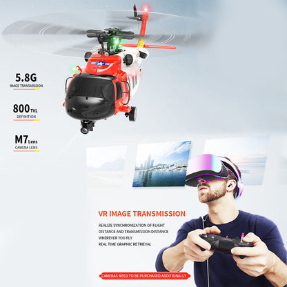 YUXIANG YXZNRC F09-S 1/47 Scale Brushless RC Helicopter with 2.4G 6CH Control - Ready to Fly RC Airplane Diyengmod