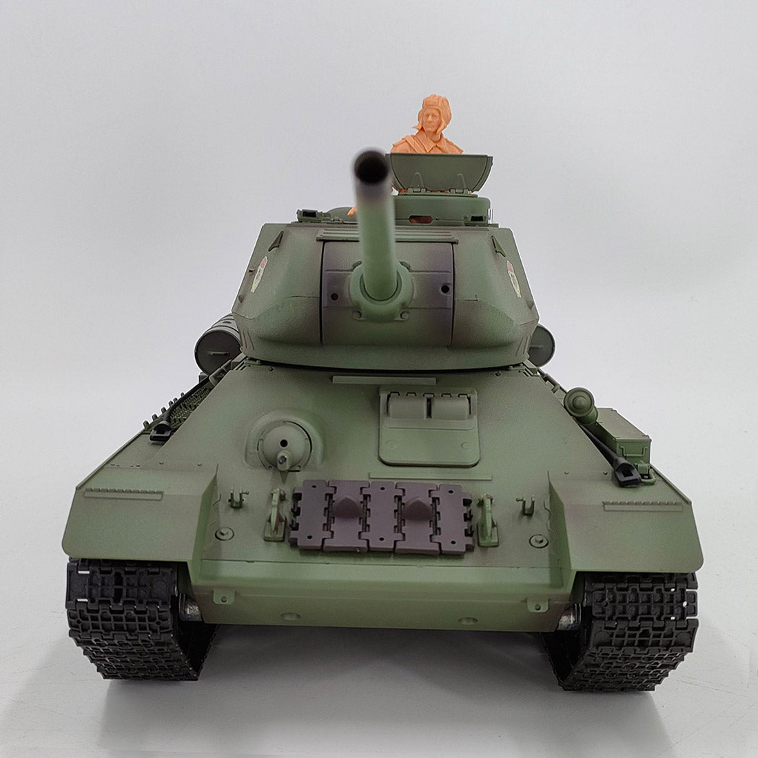 1/16 Scale T34/85 RC Battle Tank - Upgraded 2.4G Remote Control Model (Army Green) - DIYEngMod RC Tank Diyengmod