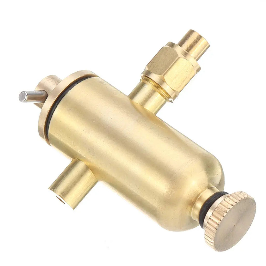 Brass Oil Injector Lubrication Tank for DIY Steam Engine Models Steam Engine Diyengmod