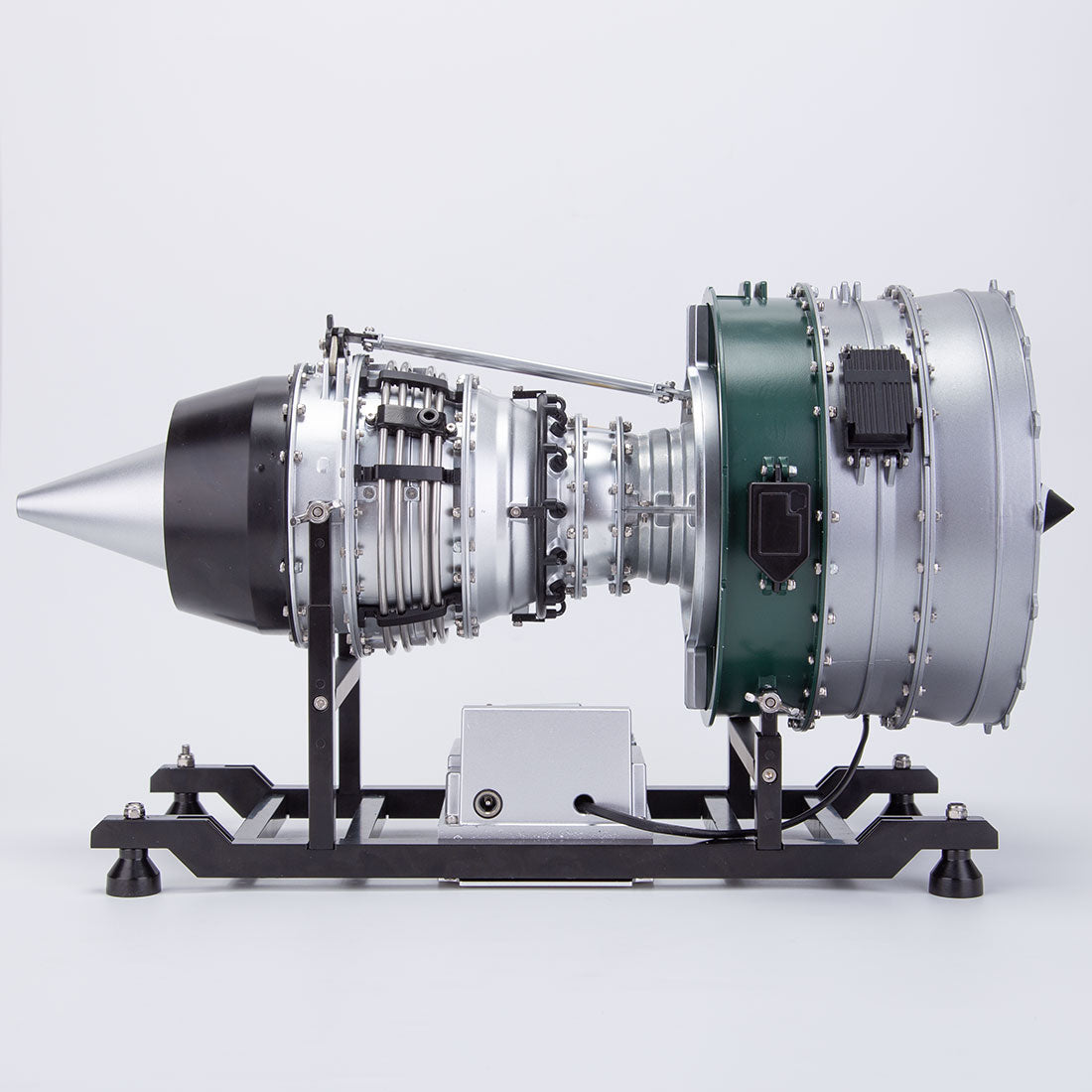 Build Your Own Working Turbofan Engine Model - TECHING 1/10 Full Metal Dual-Spool Jet Engine Kit with 1000+ Pieces - DiyEngMod