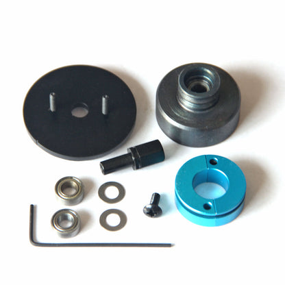 SEMTO ST-NF2 Engine Clutch Assembly Kit - Power Transmission Solution for RC Models Accessories Diyengmod with Single-V Groove Belt Pulley