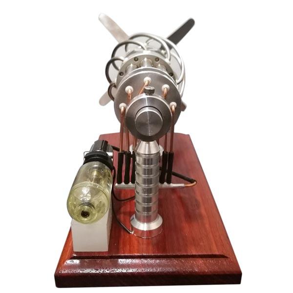 16-Cylinder Stirling Engine Model Kit - Ultimate DIY Engineering Gift Multi-Cylinder Stirling Engine Diyengmod