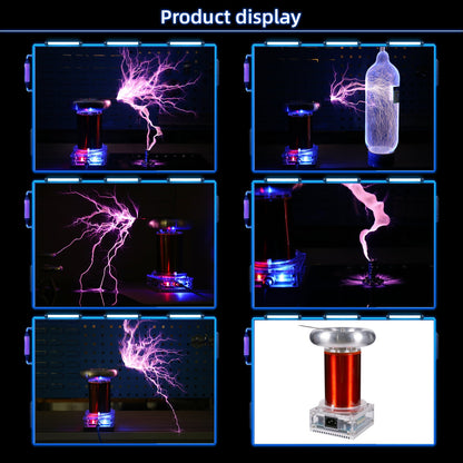 High-Tech Musical Tesla Coil with Integrated Arc Discharge for Educational and Demonstration Purposes Engine Models Diyengmod