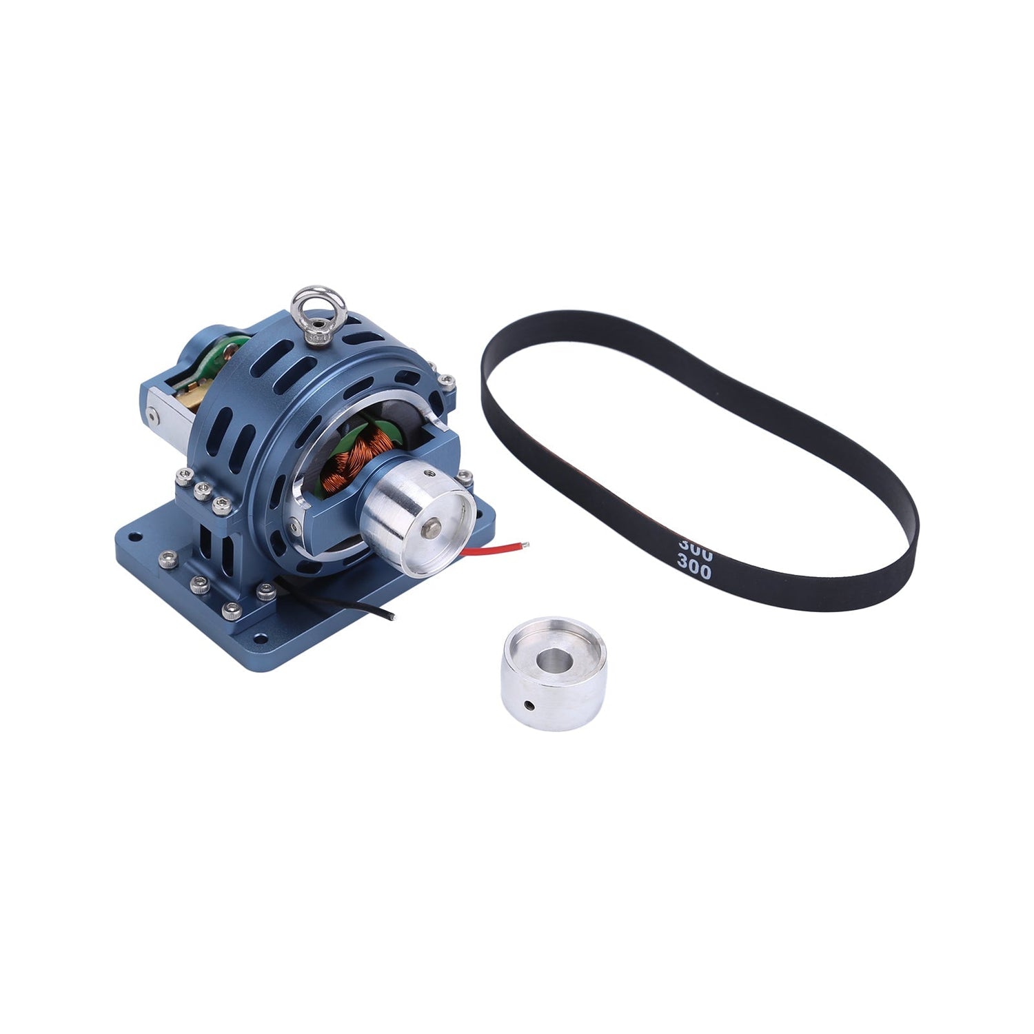 12V Compact Alloy DC Generator for Engine Model Modifications (Blue) Accessories Diyengmod