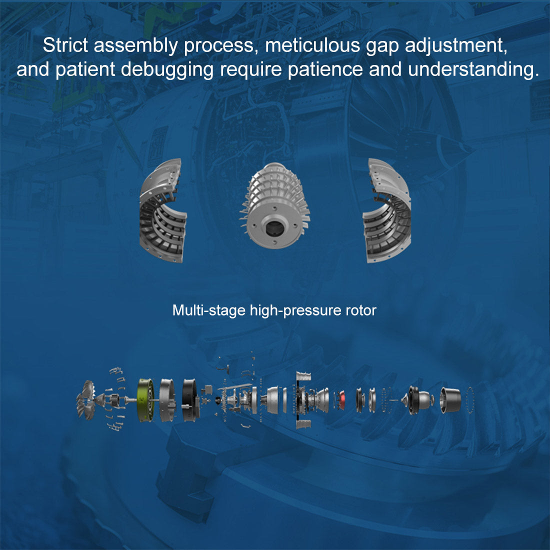 Build Your Own Working Turbofan Engine Model - TECHING 1/10 Full Metal Dual-Spool Jet Engine Kit with 1000+ Pieces DIY Engine Diyengmod