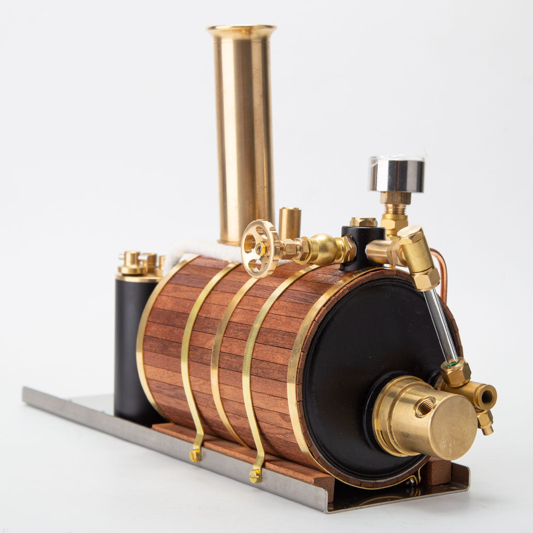 200ml High-Efficiency Steam Boiler Model Kit for Steam Engines and Model Boats - DIY Engineering Model Steam Engine Diyengmod