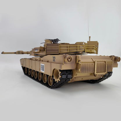 1/16 Scale M1A2 RC Military Battle Tank (Yellow Ochre) - Enhanced 2.4G Remote Control Model by DIYEngMod RC Tank Diyengmod