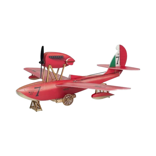 MinimumRC Macchi M-33 4CH Ready-to-Fly Mini RC Monoplane Airplane Model RC Airplane Diyengmod Motor Servo Kit