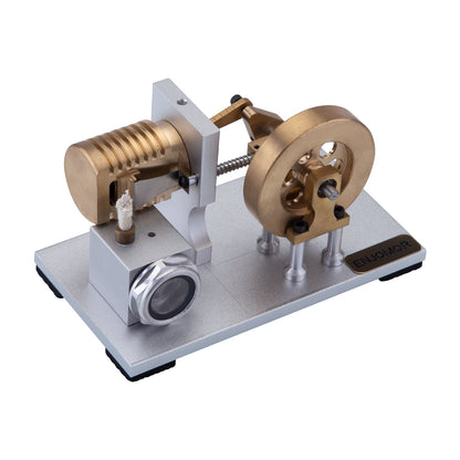 Premium Single Cylinder Stirling Engine Kit | Suction Fire Design - DIY Engineering Model Single Cylinder Stirling Engine Diyengmod