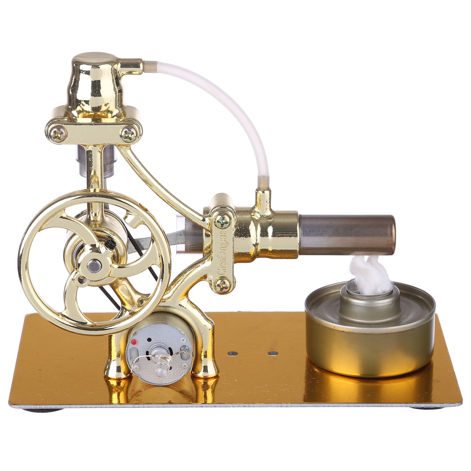 Single Cylinder Balance Stirling Engine Science Experiment Kit - DIY Educational Model Single Cylinder Stirling Engine Diyengmod