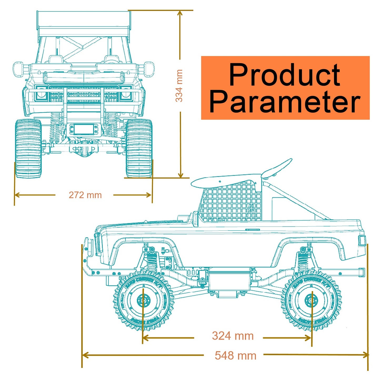 TOYAN X-POWER 1:8 Sand Cruiser Off-road RC Crawler Kit with Methanol Engine RC Car Diyengmod