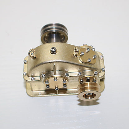 Brass Mini Gear Reducer for DIY Steam and Combustion Engine Models - Enhance Your Engine Experience Accessories Diyengmod