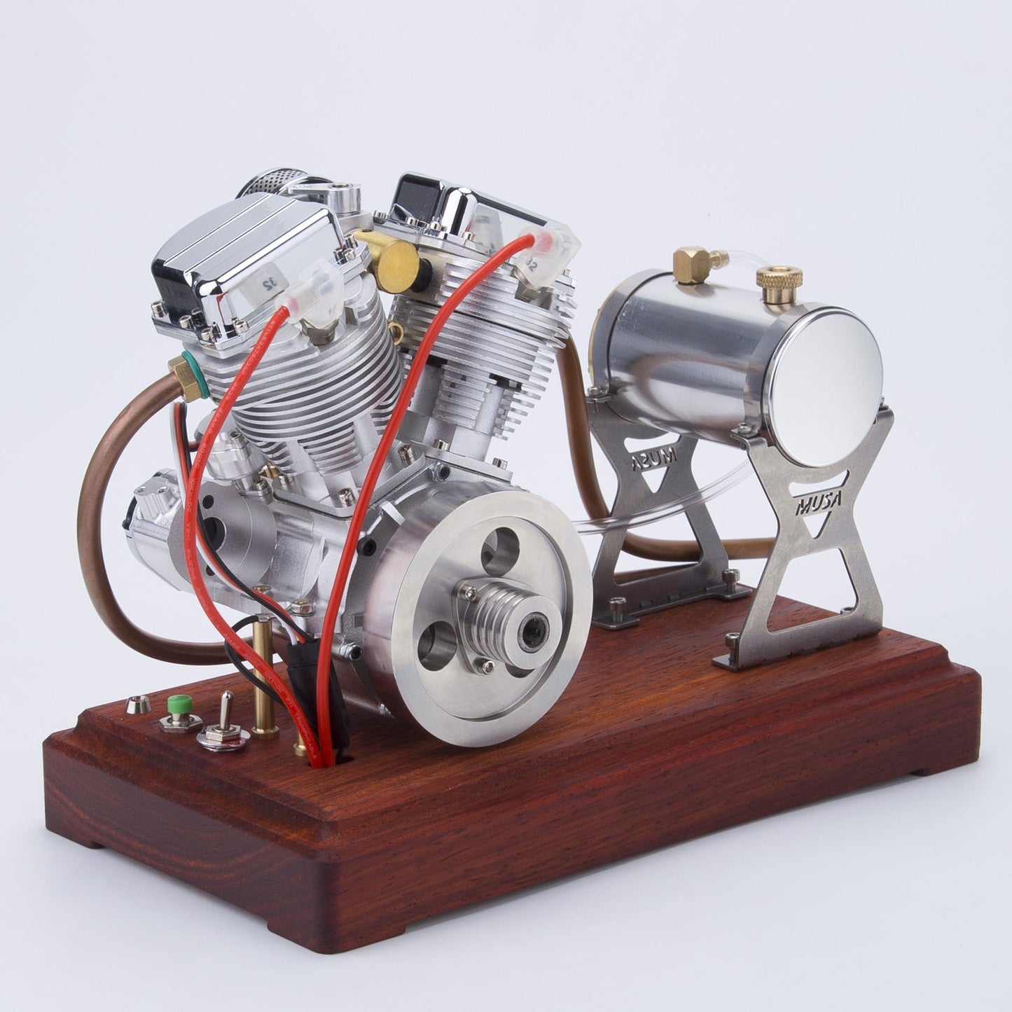 CISON FG-VT9 V-Twin 9cc 4-Stroke Air-Cooled Motorcycle Engine with Original Parts and Accessories Engine Models Diyengmod