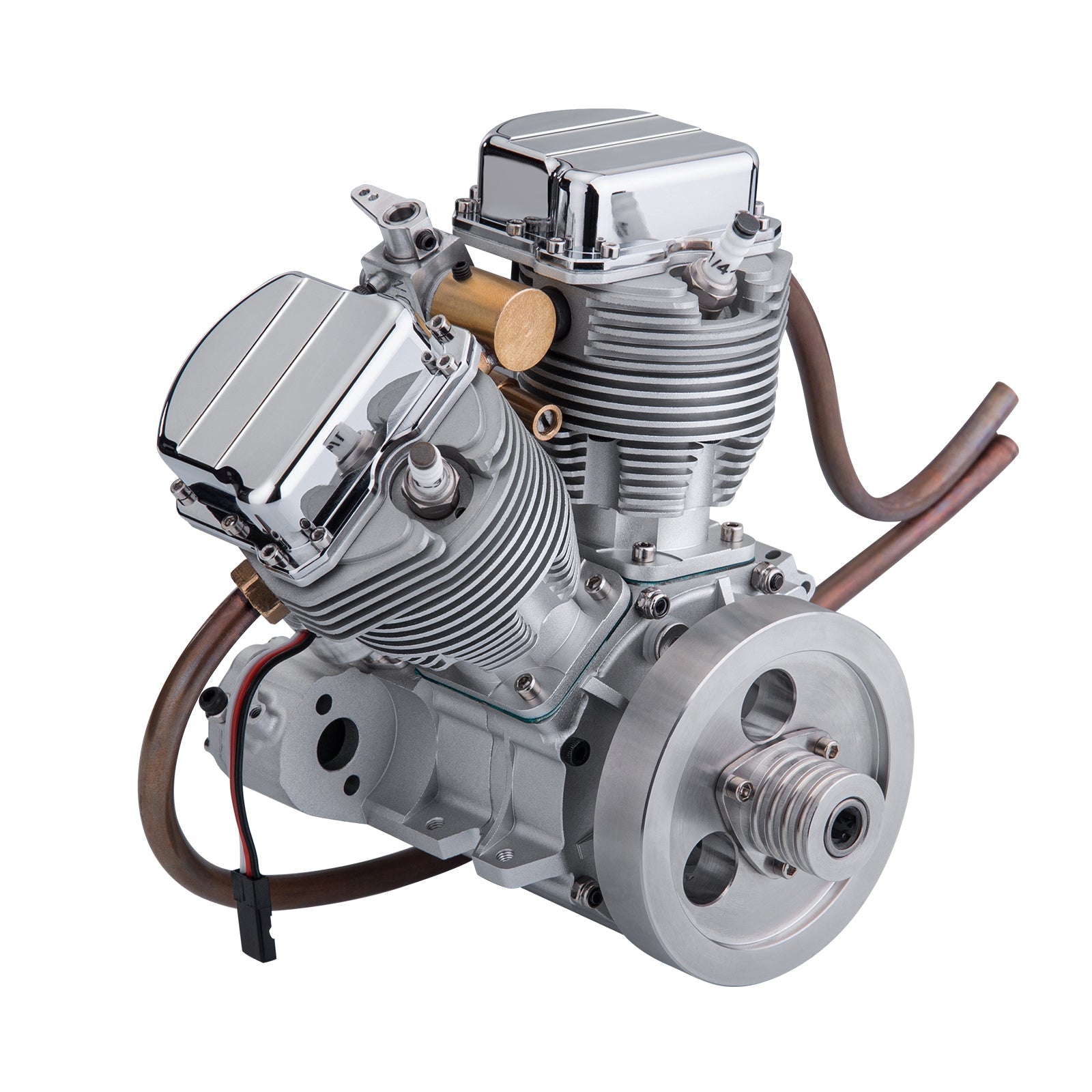 CISON FG-VT9 9cc V-Twin Dual Cylinder 4-Stroke Gasoline Engine for Motorcycle RC Models RC Engine Diyengmod