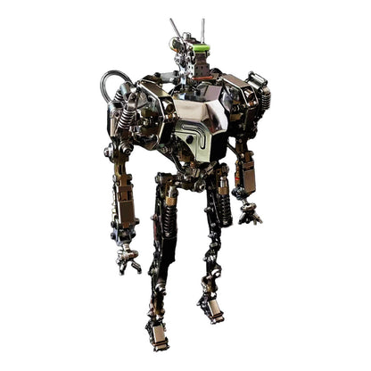 Humanoid-1 3D Metal Mech Warrior Model with Articulated Joints & LED Features - DIYEngMod 3D Puzzle Model Kit Diyengmod