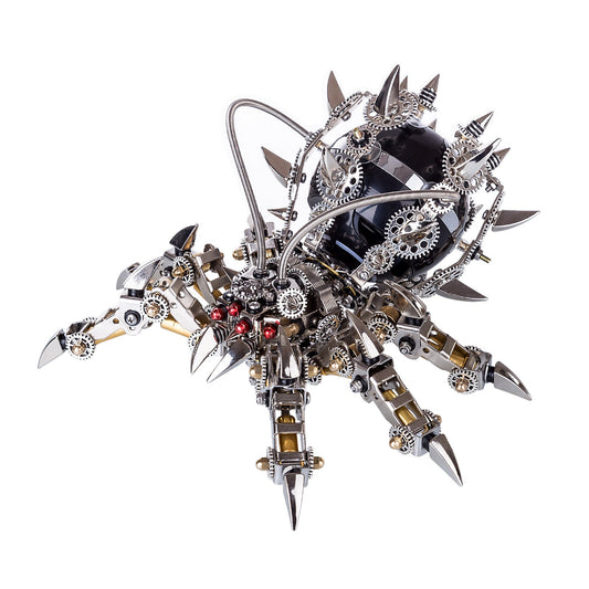 Bluetooth-Enabled 3D Spider Model Kit with DIY Assembly and Speaker 3D Puzzle Model Kit Diyengmod