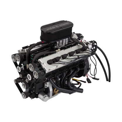 ENJOMOR GS-V12 72CC DOHC V12 Engine – High-Performance Water-Cooled Gasoline Engine Model with Electric Start Engine Model Diyengmod V12 Engine Only