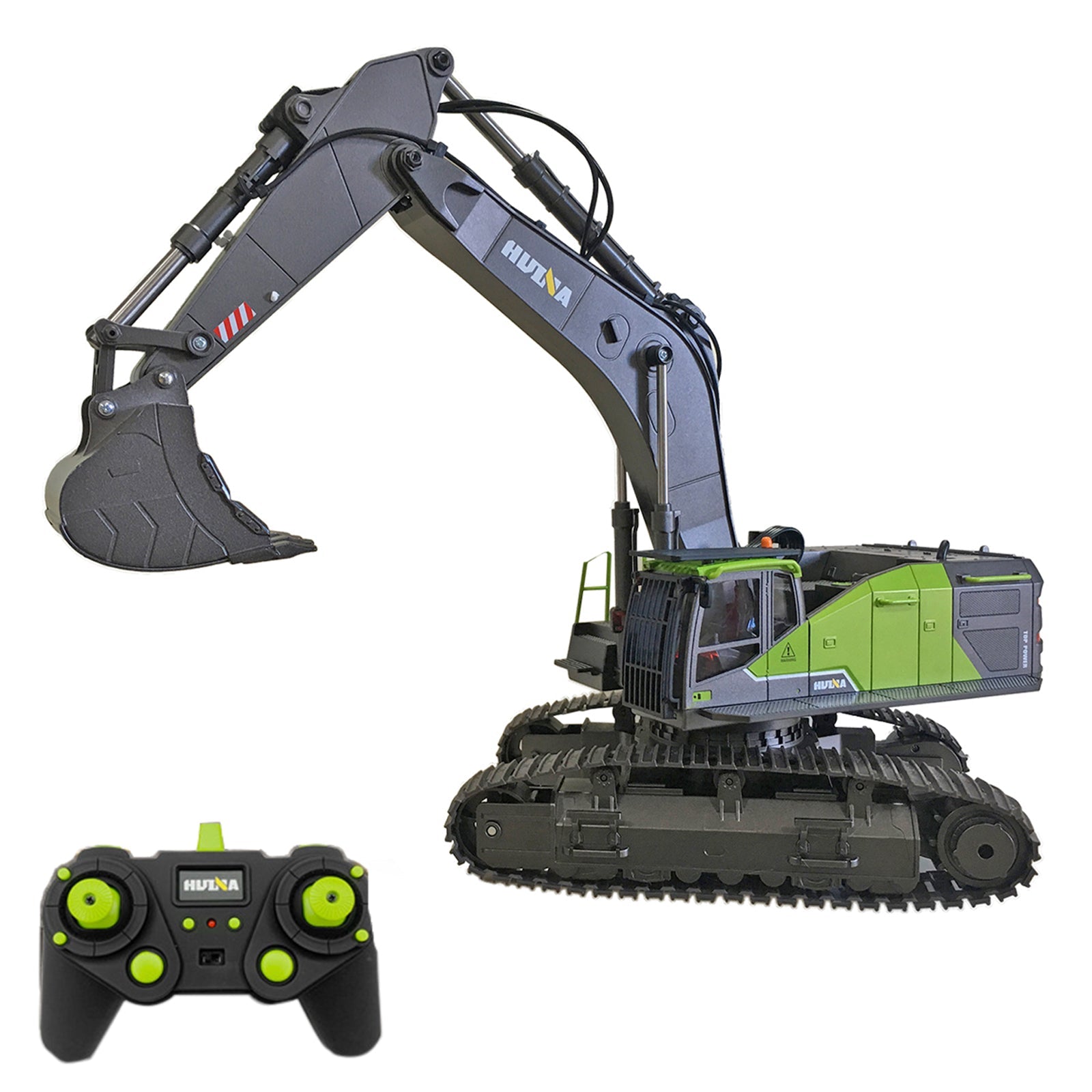 HUINA 1:14 Scale 22CH 2.4G Remote Control Excavator - Perfect Engineering Toy for Kids and Adults RC Truck Diyengmod