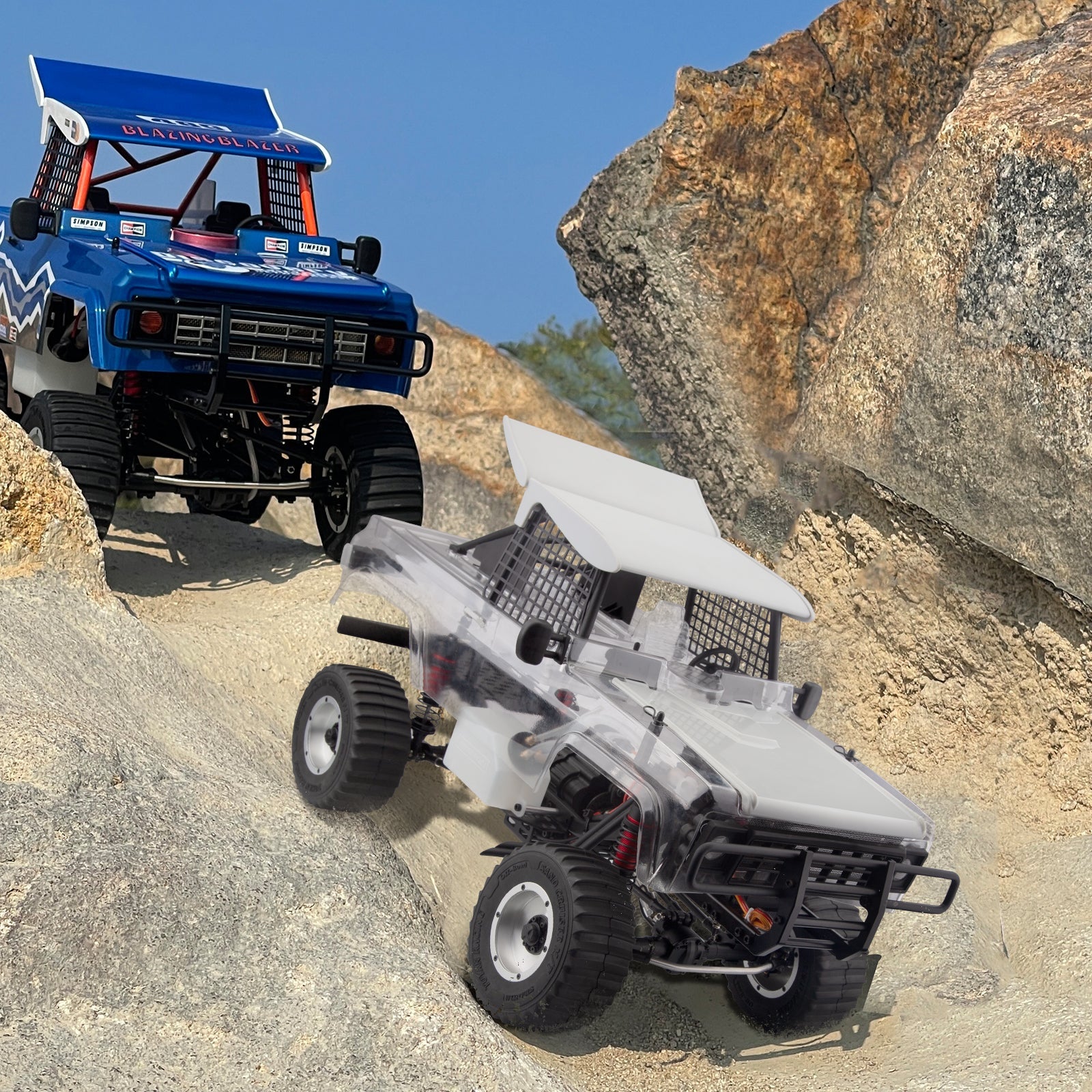 TOYAN X-POWER 1:8 Sand Cruiser Off-road RC Crawler Kit with Methanol Engine RC Car Diyengmod