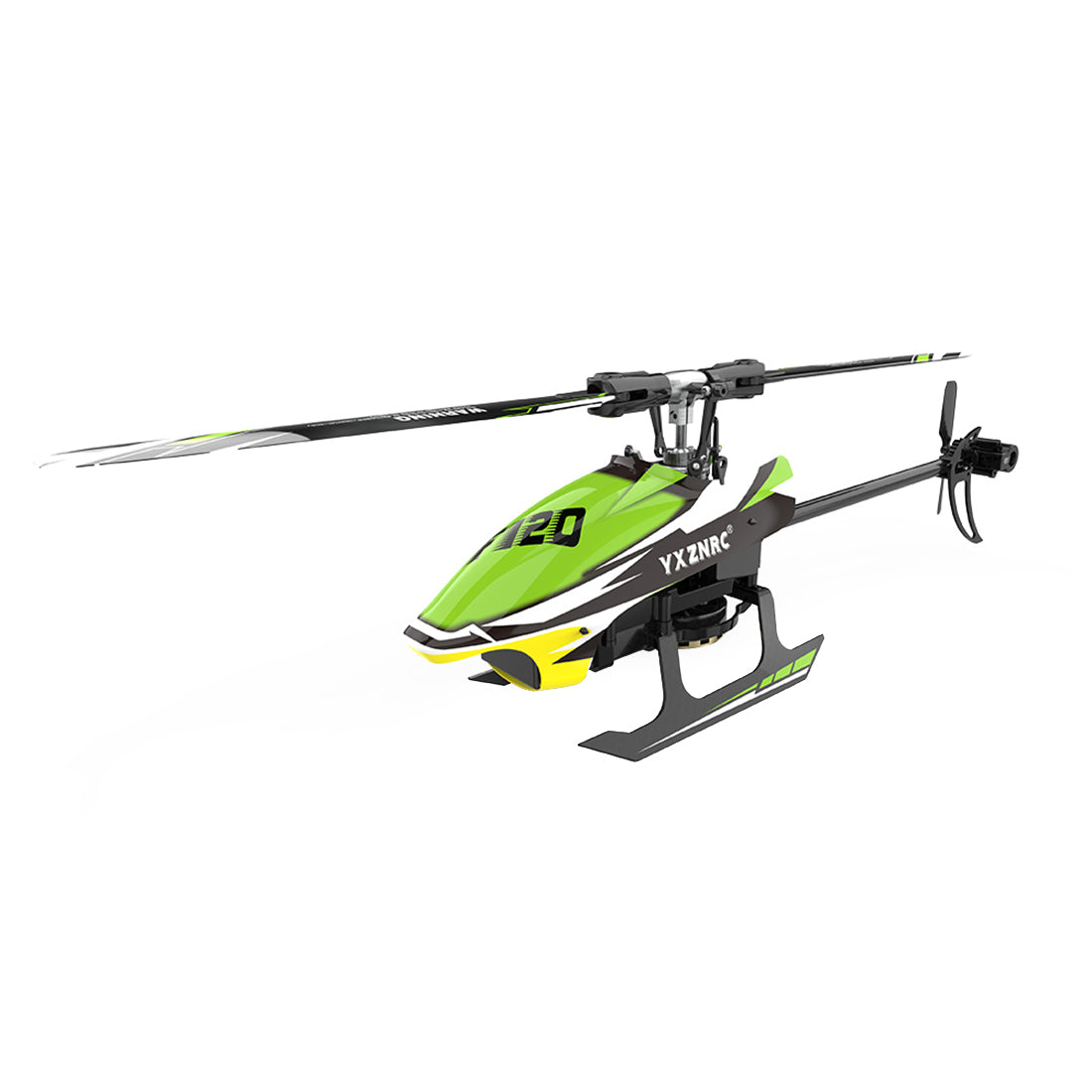 YU XIANG F120 2.4G 6CH Brushless RC Helicopter Model - RTF Edition with Right Hand Throttle RC Airplane Diyengmod