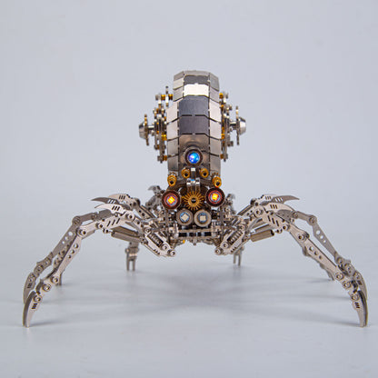 Metal Spider 3D Puzzle DIY Model Kit - 203-Piece Creative Gift 3D Puzzle Model Kit Diyengmod